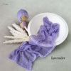 Hat and Wrap Set With Frilly Edges  | Wrap 100 cm Long