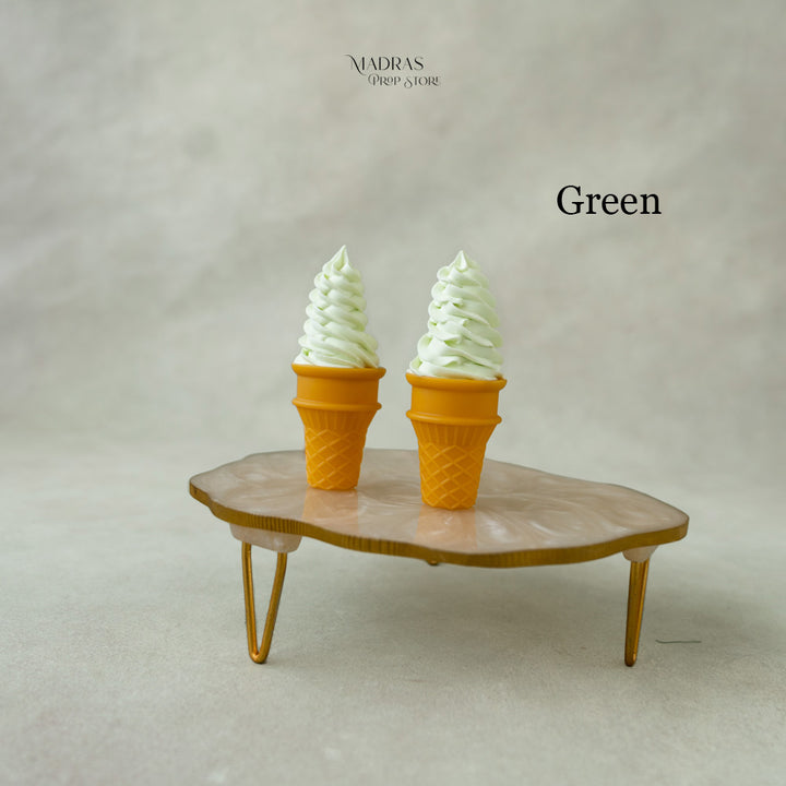 Ice Cream Cones Set Of 2 : Baby Props