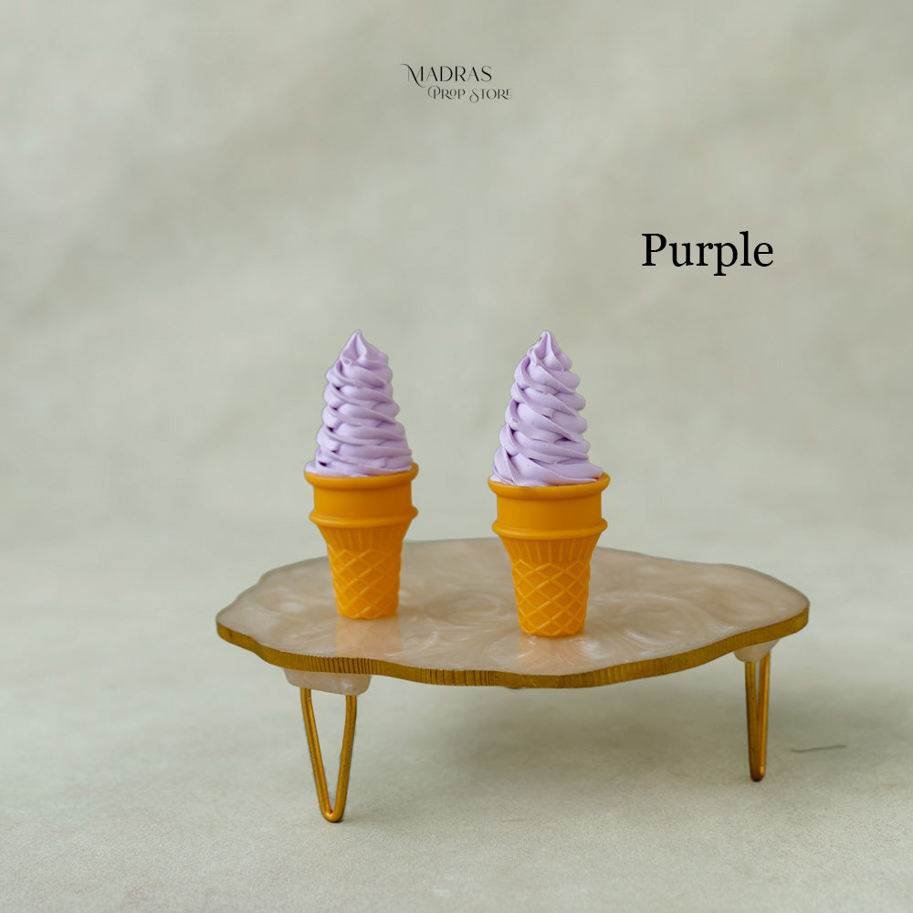 Ice Cream Cones Set Of 2 : Baby Props