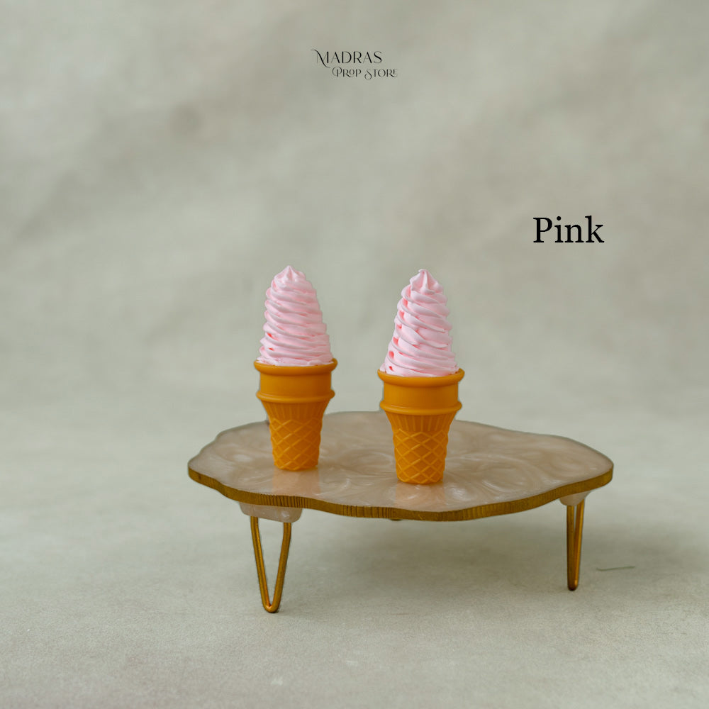 Ice Cream Cones Set Of 2 : Baby Props