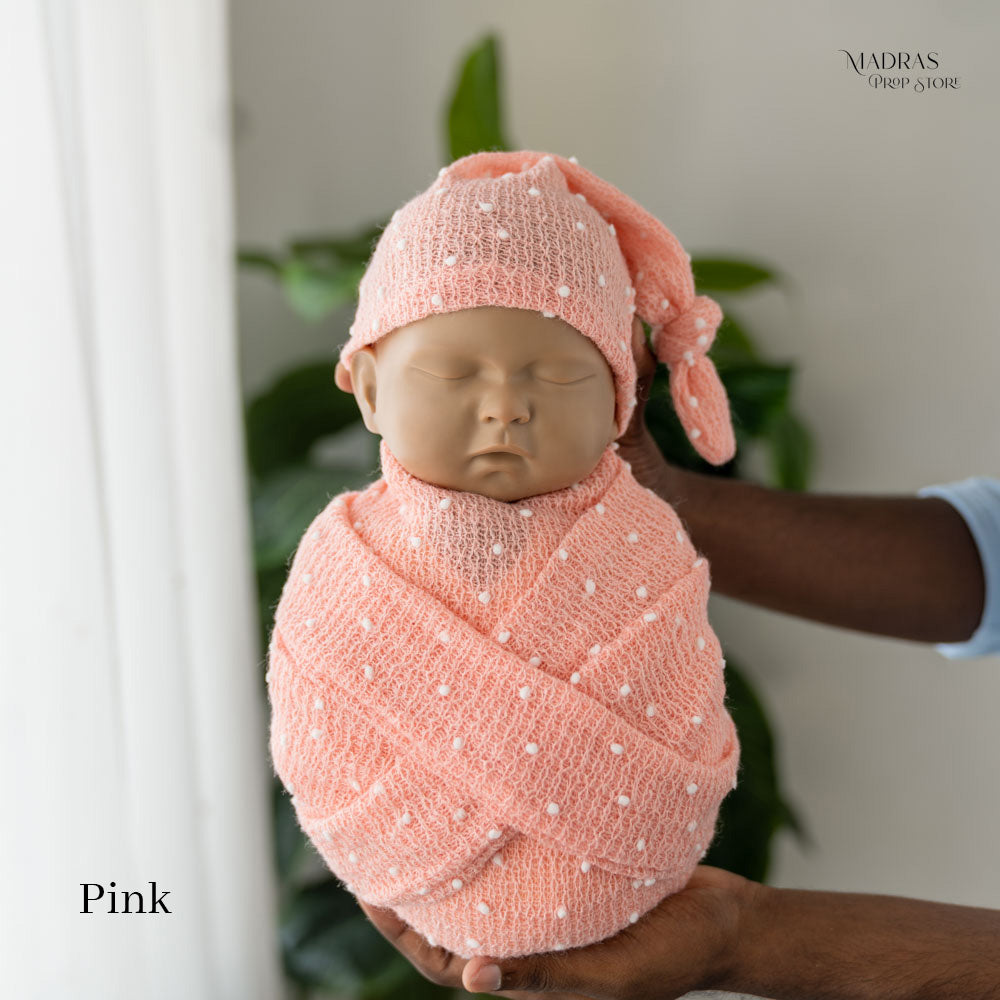 Wrap Around + Sleepy Hat : Baby Props