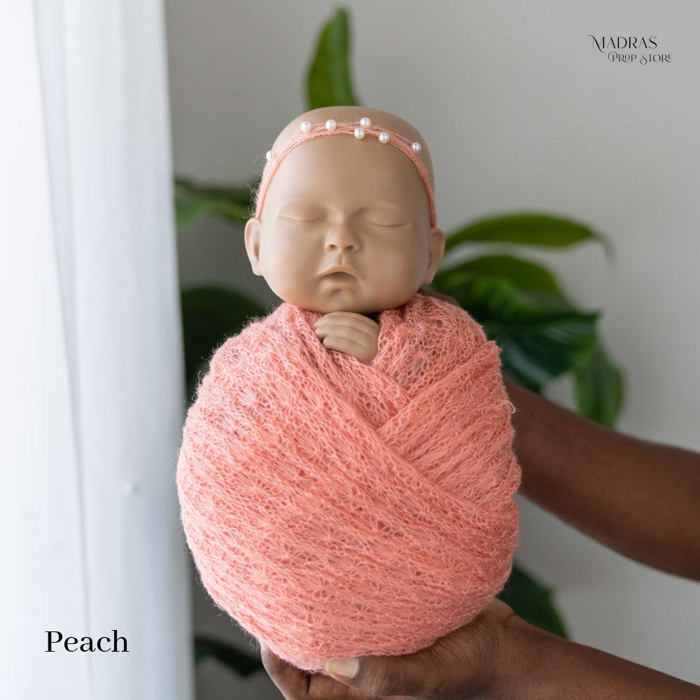 Lacey Knit Wrap : Baby Props