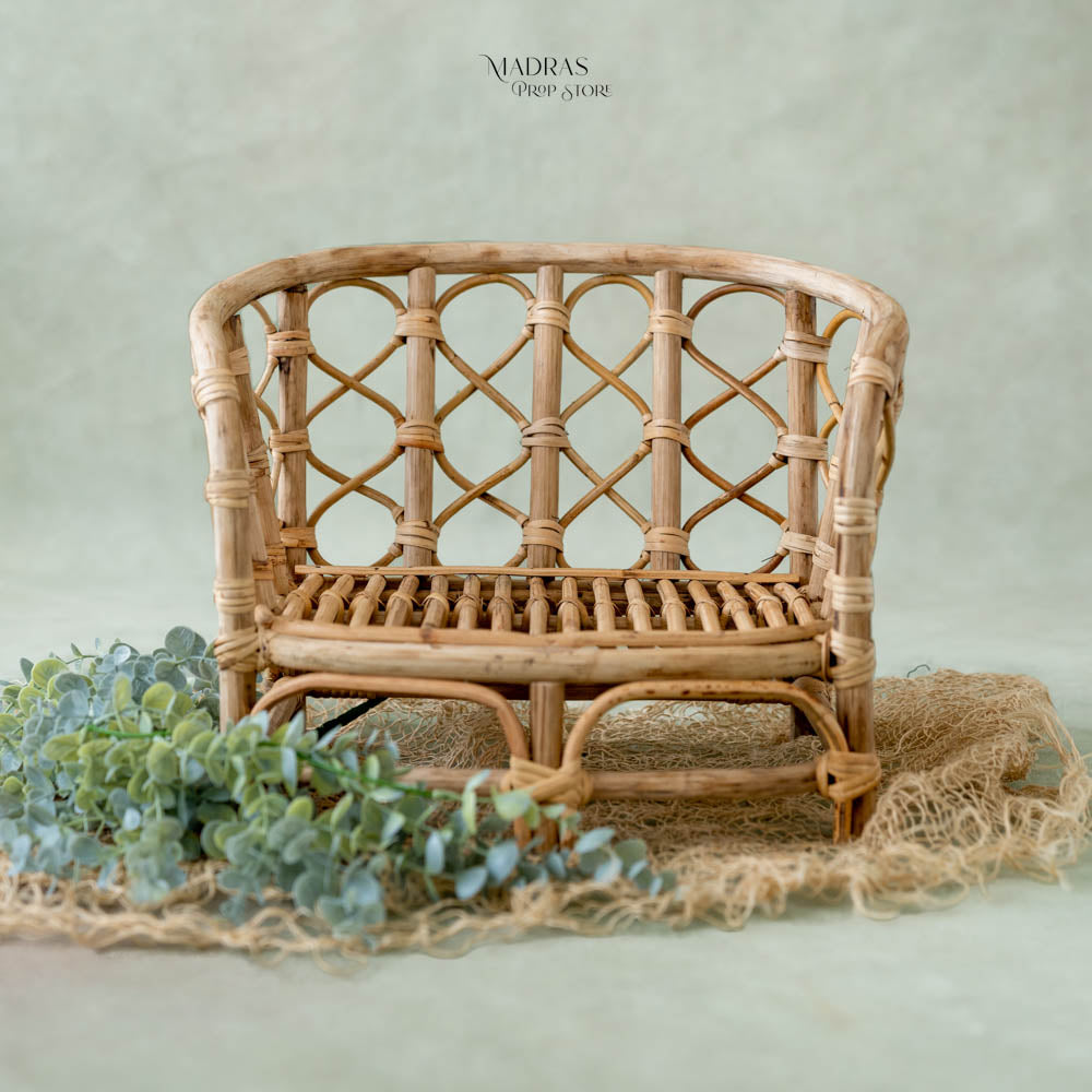 Wicker Diwan : Baby Props