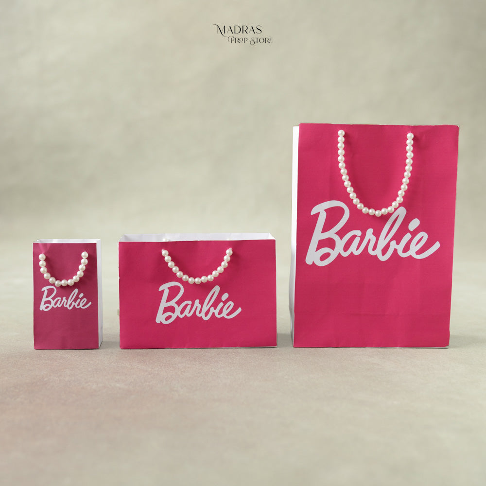 Shopping Bags Set of 3 (Barbie) : Baby Props