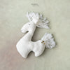 Snow White Horse Pillow