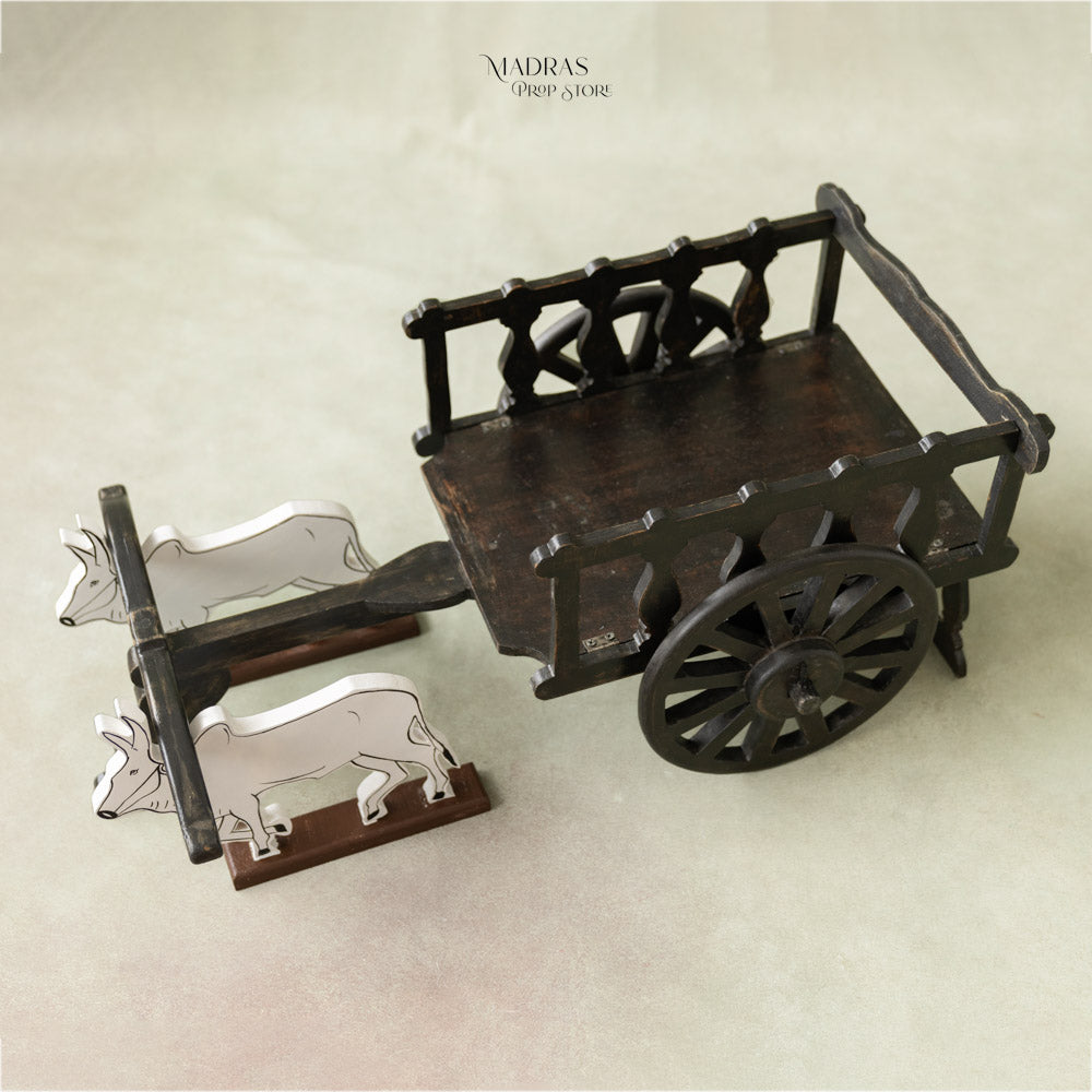 Wooden Bullock Cart : Baby Props