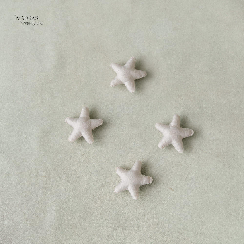 Velvet Stars Set Of 4 : Baby props