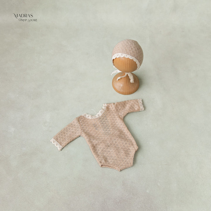 2pc Crochet Romper : Baby Props