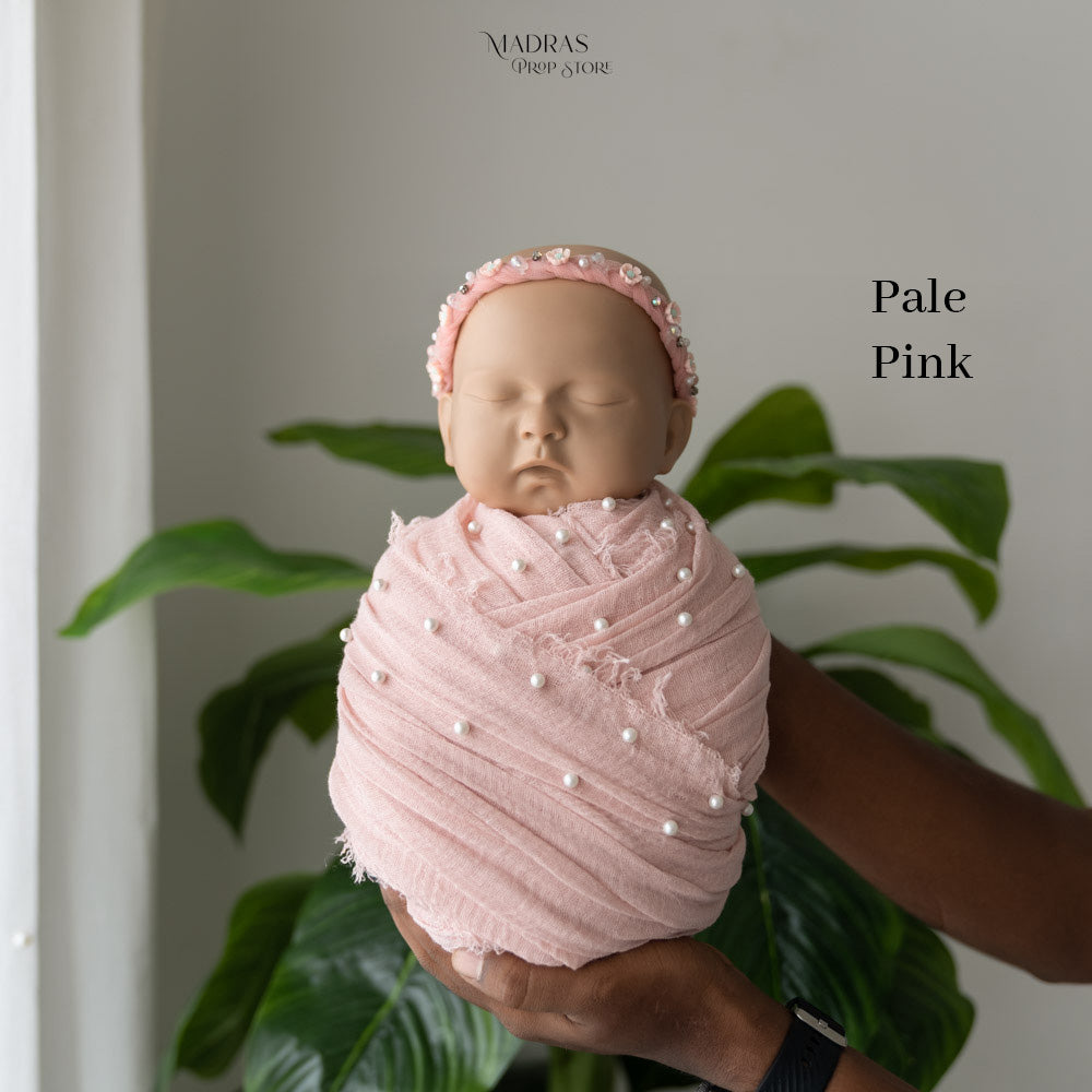 Textured Pearl Wrap : Baby Props