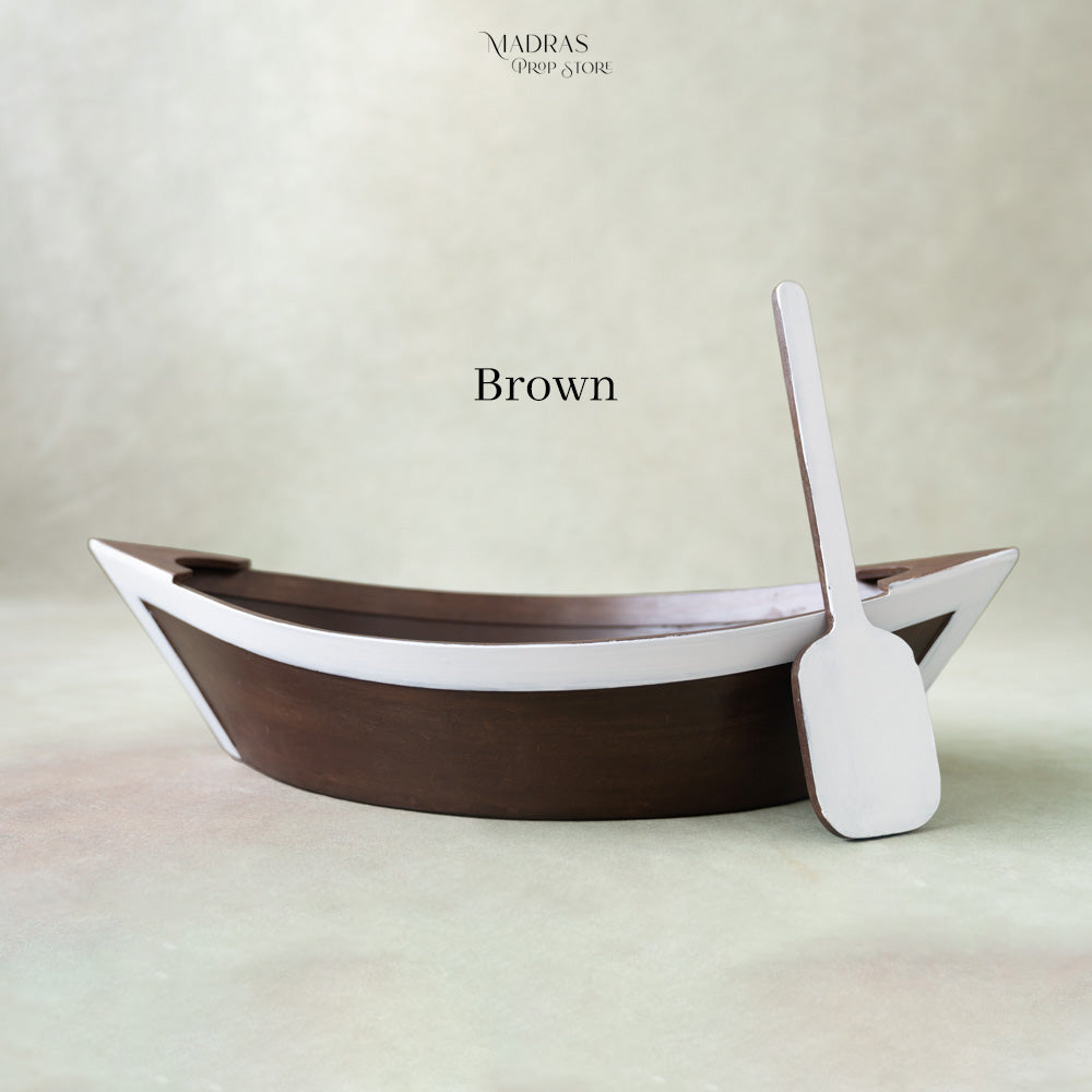 Wooden Boat : Baby Props