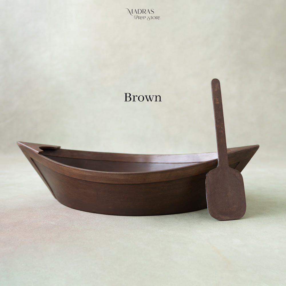 Wooden Boat : Baby Props