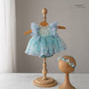 Kumoto Blue Gown With Headband | Newborn | KM037