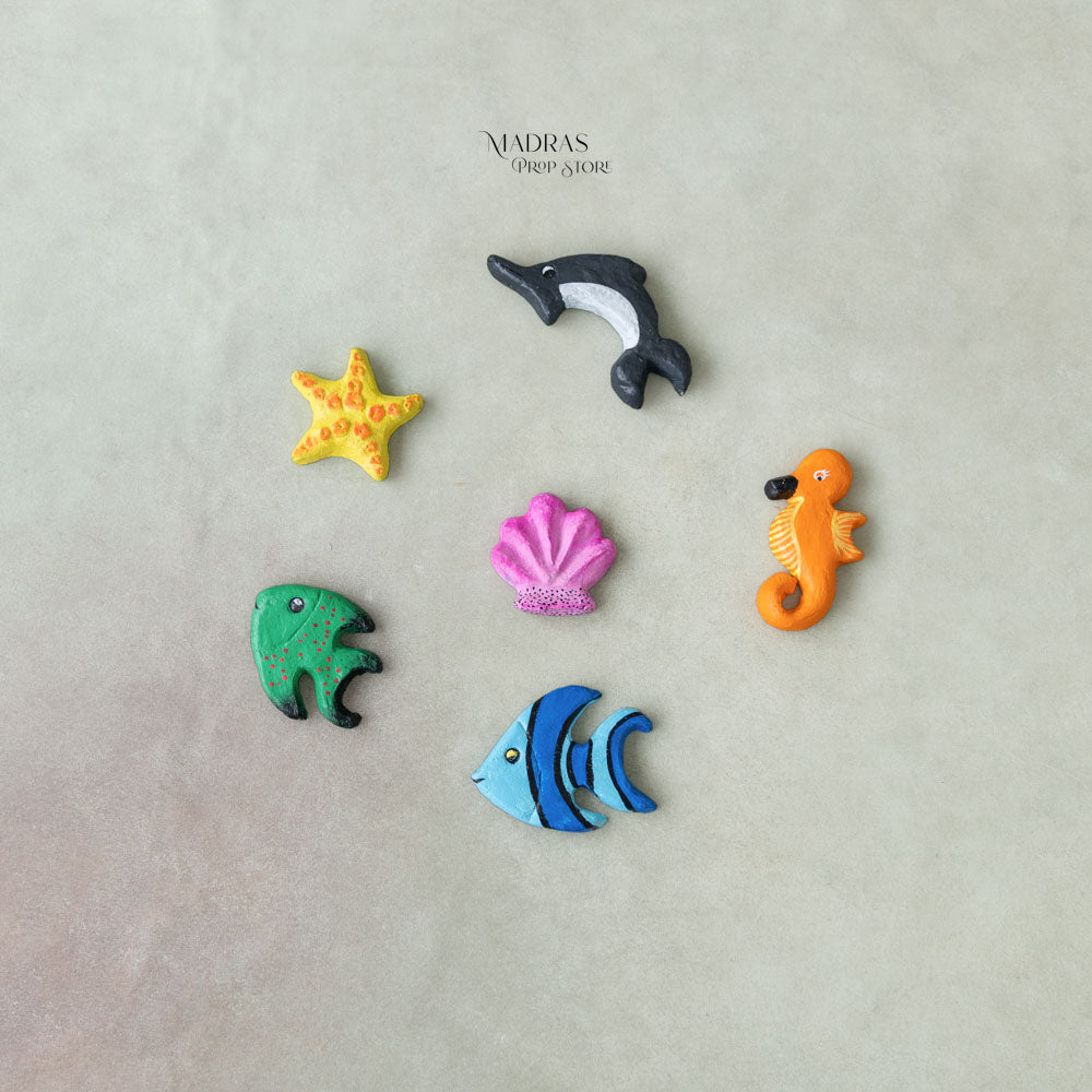 Sea Animals Set of 6 : Baby Props