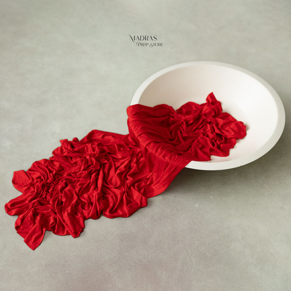 Budget Newborn Wrap (Blood Red) : Baby Props