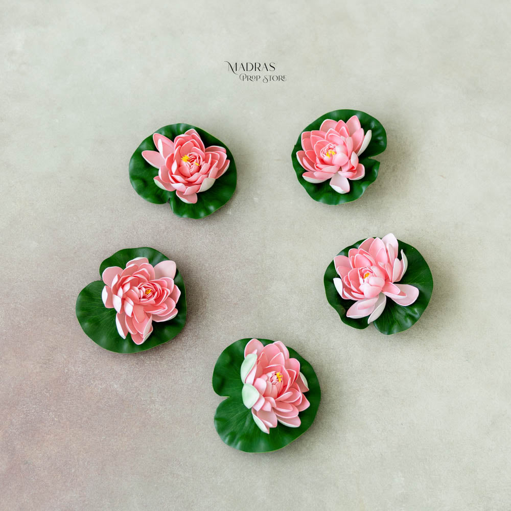 Floating Lotus Set Of 5 : Baby Props