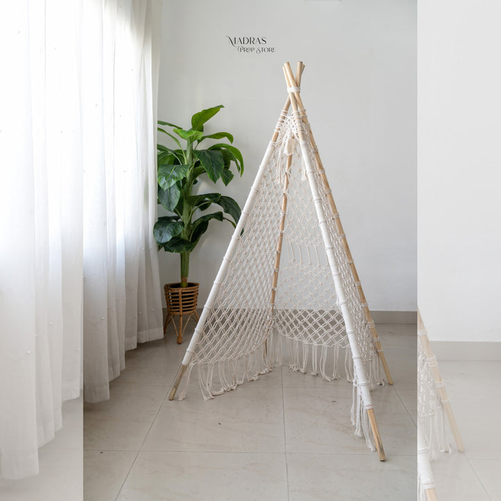 Macrame 6 ft Tent : Maternity Props