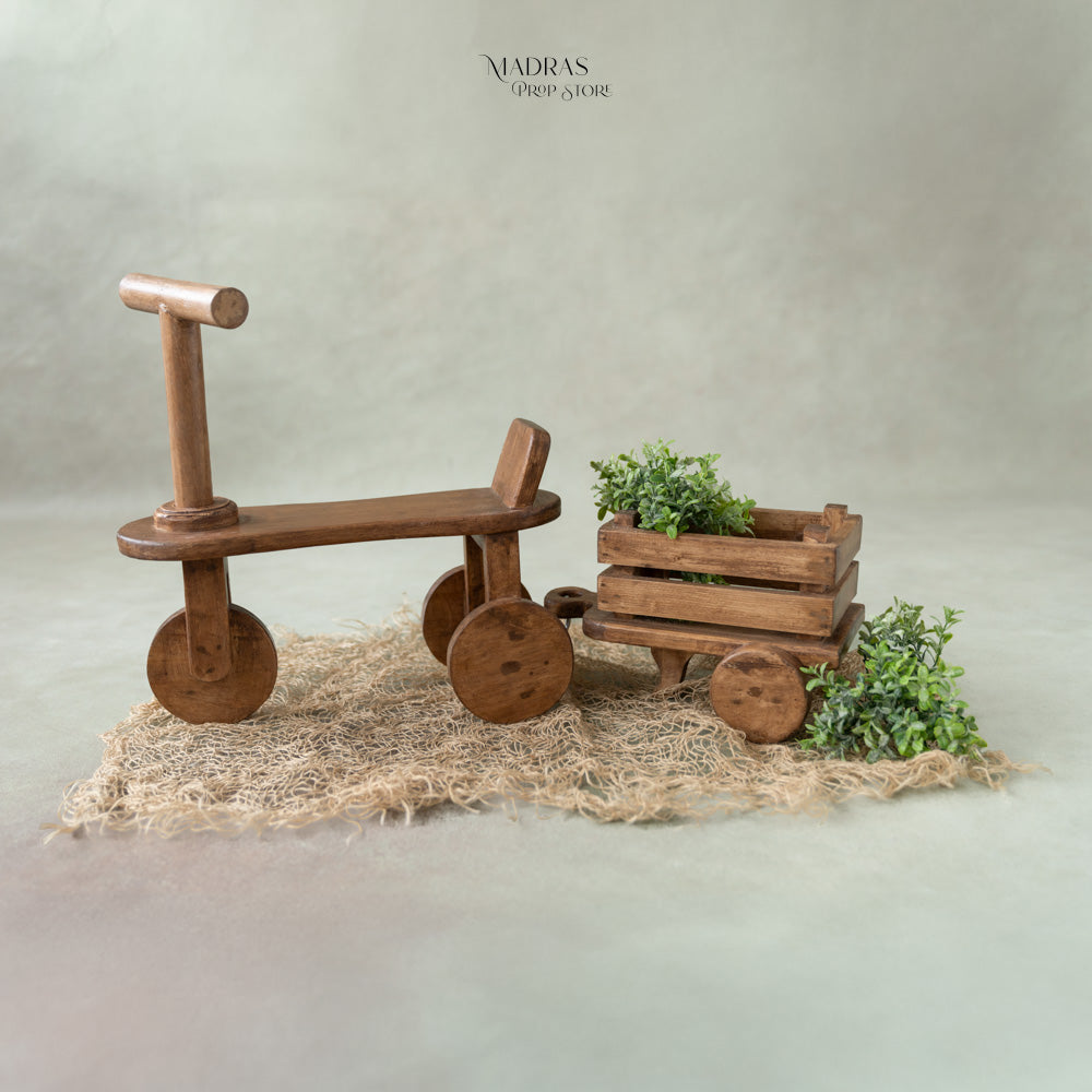 Cycle With Baby Wagon : Baby Props