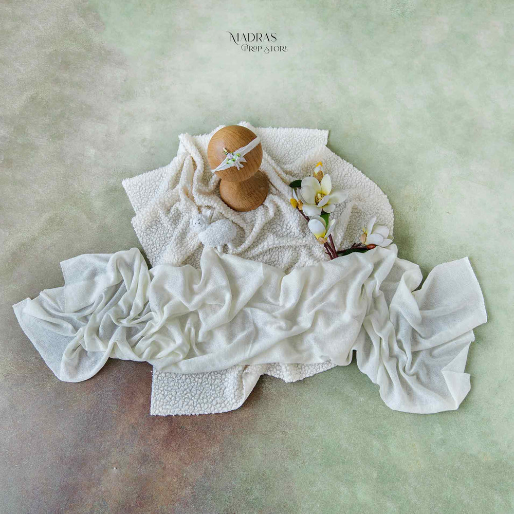 Mini Set - 04 ( Wrap + Layer + Hb + Toy + Flower ) : Baby Props