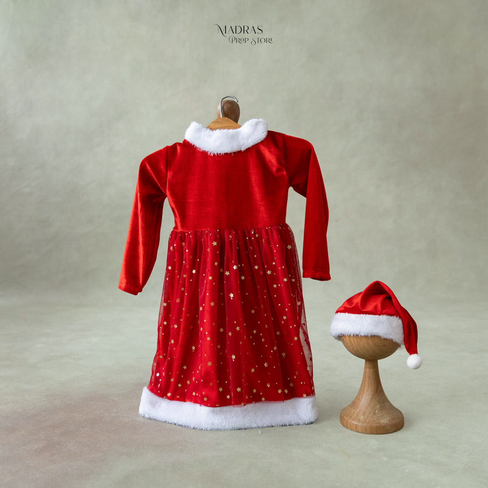 Santa Gown : Baby Props