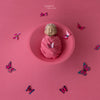 Mini Set - 09 ( Bean bag Backdrop + Wrap + HB + Butterflies )