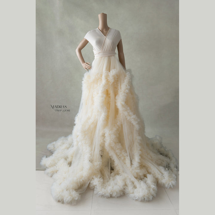 Adah Gown | Cream : Maternity Props