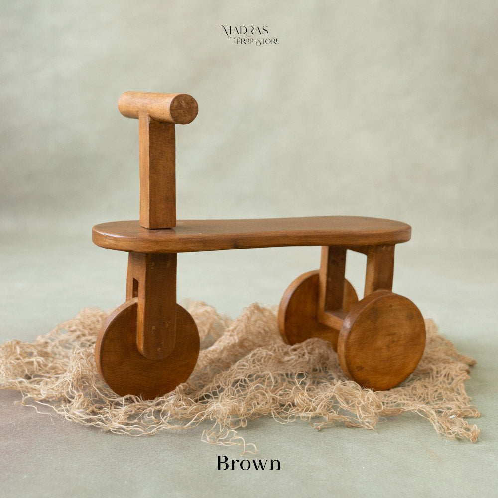 Wooden Bicycle : Baby Props