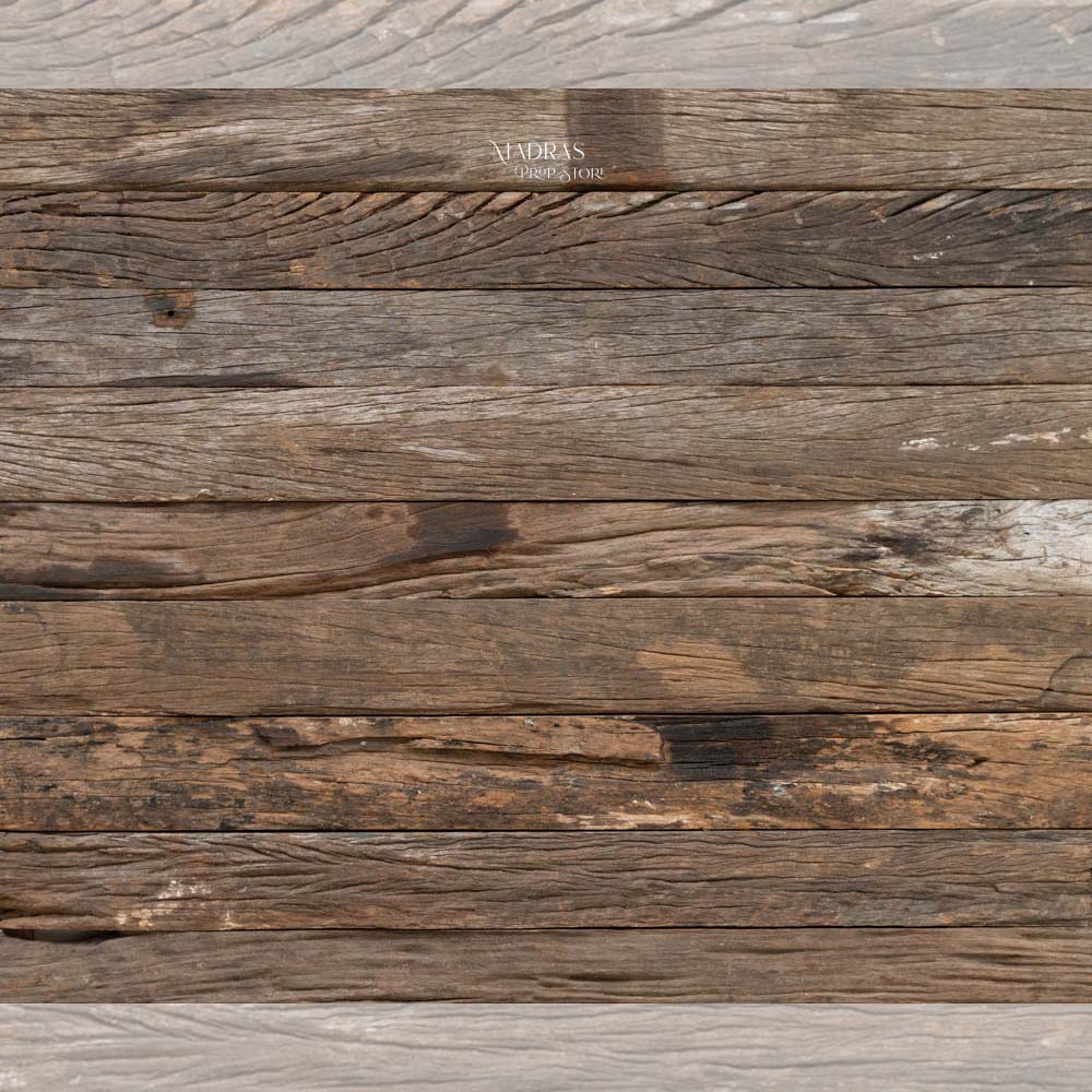 Real Rustic Wooden Backdrop - 2 by 2.5 feet #10 : Food Props