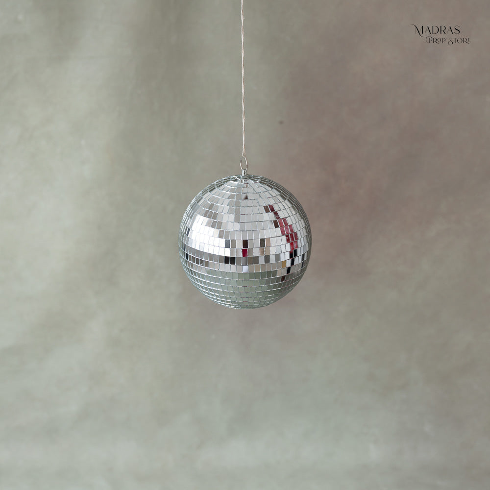 Disco Balls ( Silver ) : Baby Props