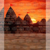 Divine Sunset - Printed Backdrop - Fabric - 8 by 12 Feet