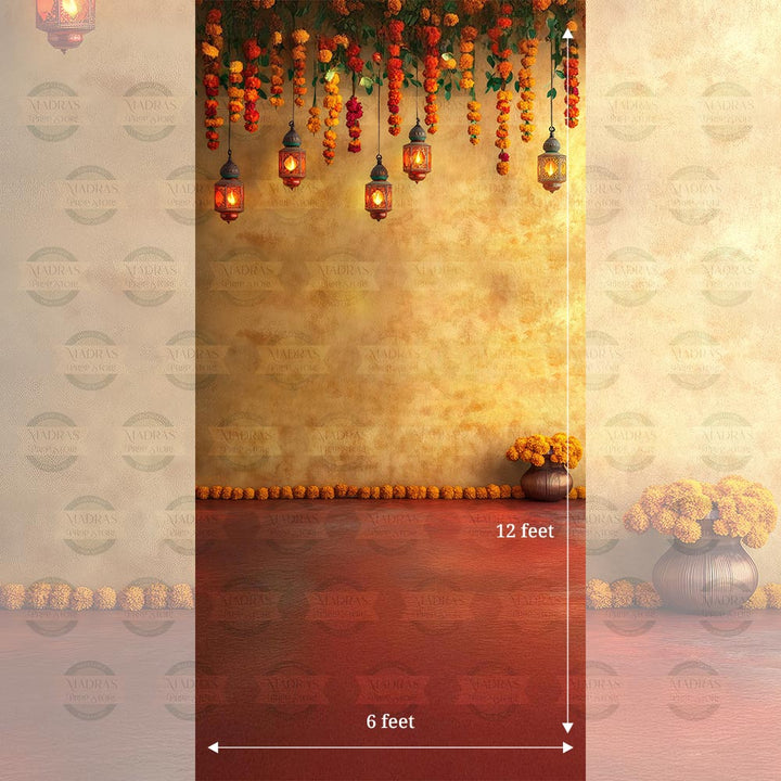 Diwali Decor  : Maternity Backdrops