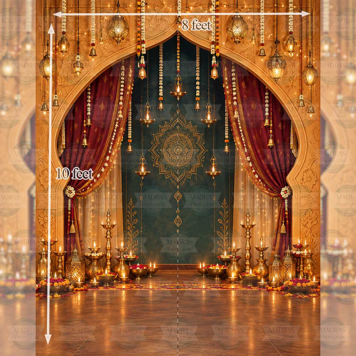 Diwali Palace - Maternity Backdrops