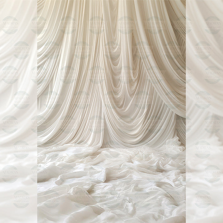 Drapes - Printed Backdrop - Fabric - 8 by 12 Feet