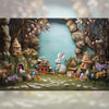 Easter Meadow - Printed Backdrop - Fabric - 5 by 7 feet