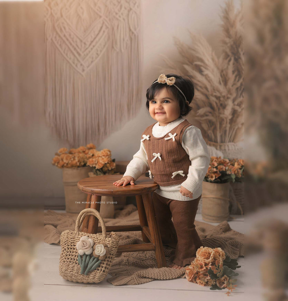 Eclectic Boho : Baby Backdrop