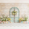 Egg Hunt - Printed Backdrop - 10 by 8 feet / Fabric (Pre-Order)