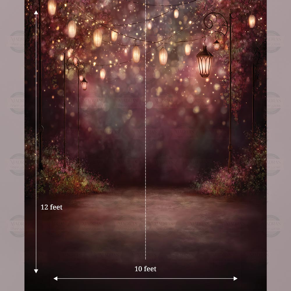Fairy Light Path : Maternity Backdrops