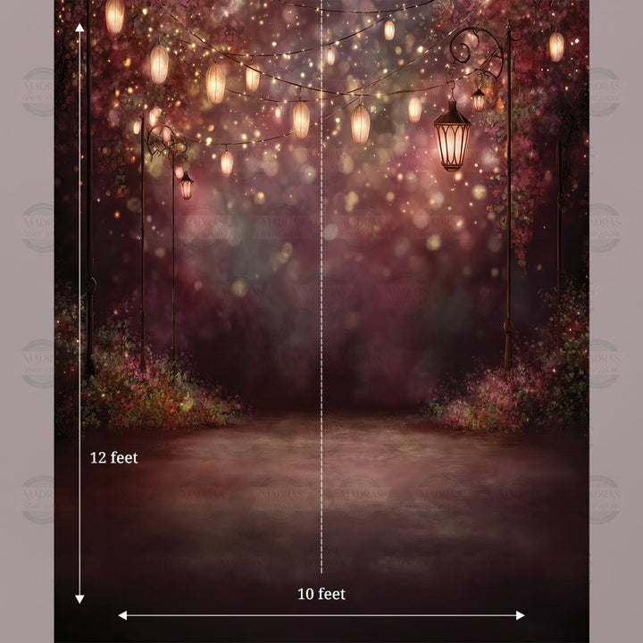 Fairy Light Path : Maternity Backdrops
