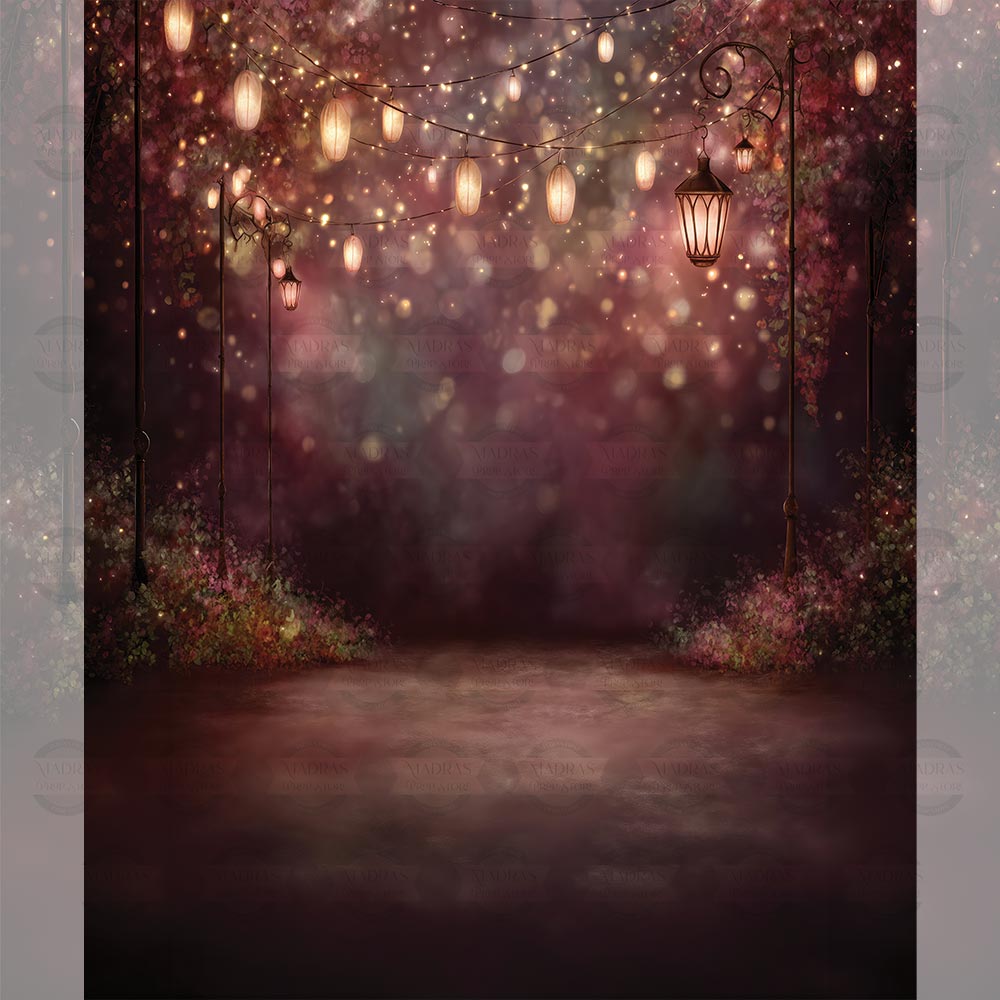 Fairy Light Path :Maternity Backdrops