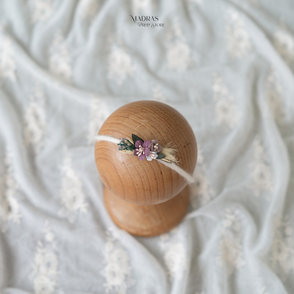 Fern Headband | Cream Base : Baby Headband