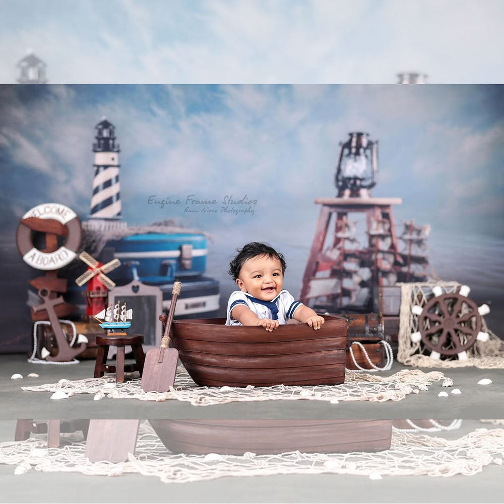  Fisherman's Boat (Dual Shade) : Baby Props