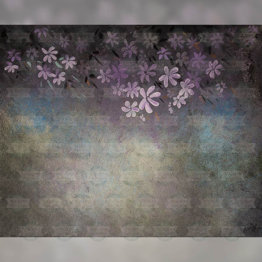 Floral Spray - Printed Backdrop - Fabric - 5 by 12 feet