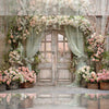 Floral Charm - Printed Backdrop - Fabric - 5 by 7 feet