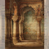Floral Darbar - Printed Backdrop - Fabric - 8 by 12 Feet