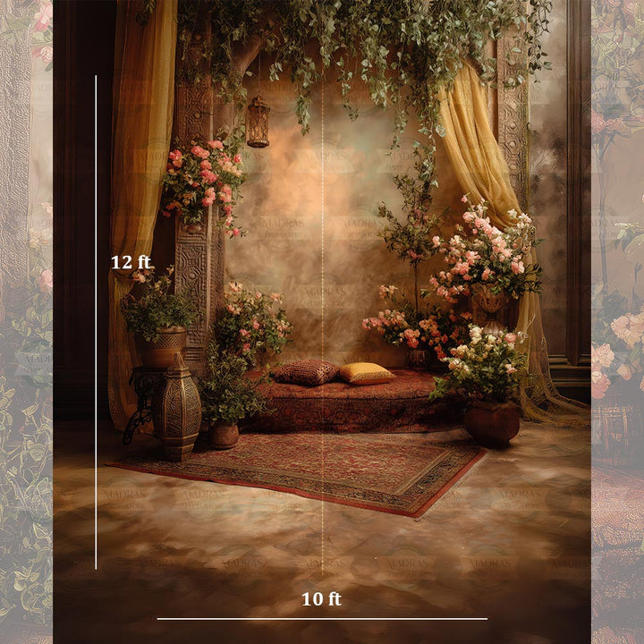 Floral Serenity Space : Maternity Backdrops