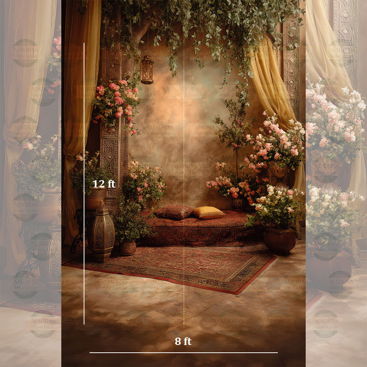Floral Serenity Space : Maternity Backdrops