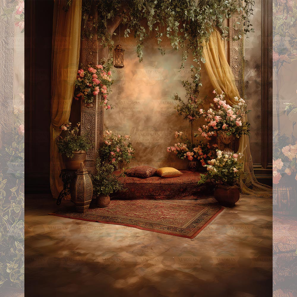 Floral Serenity Space : Maternity Backdrops