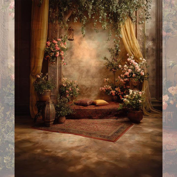 Floral Serenity Space : Maternity Backdrops