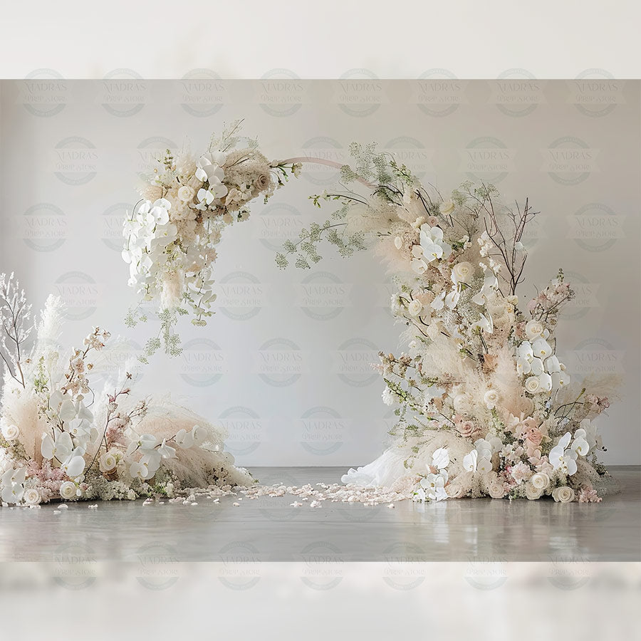 Floral Showcase - Printed Backdrop - Fabric