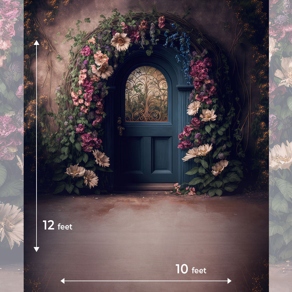 Flowers of Paradise - Printed Backdrop 