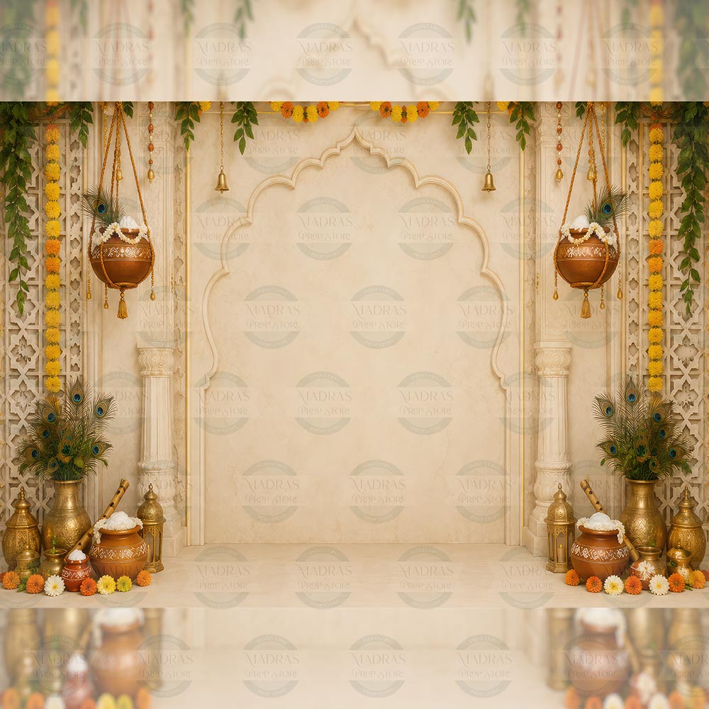 Flute & Feathers : Baby Backdrops